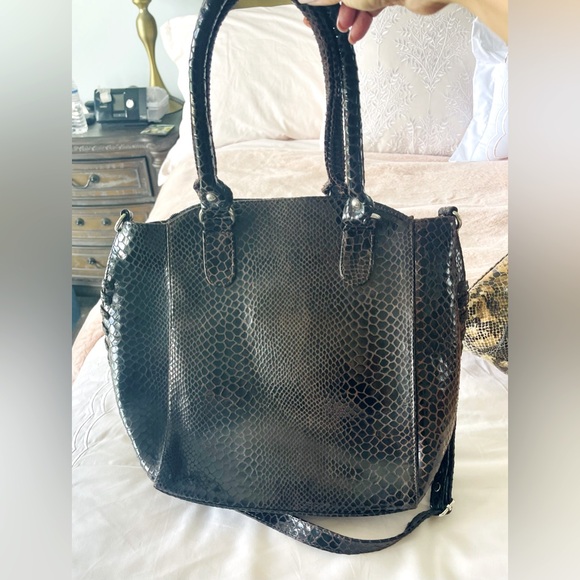 Egyptian snakeskin handbag - Picture 1 of 7